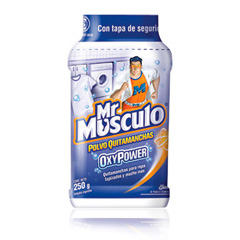 QUITAMANCHAS MR MUSCULO OXYPOWER POLVO 250G