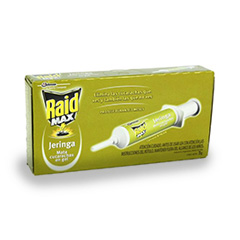 Exterminador Raid Jeringa x 6 Unidades