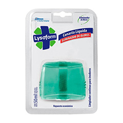   Repuesto De Canasta Para Inodoro Elimina Olor Lysoform 50 Ml 