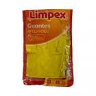 guantes de goma limpex tamaño grande