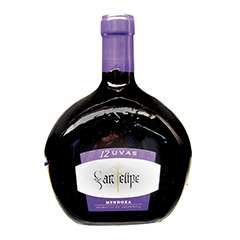 Vino San Felipe 12 Uvas  x 750 Cc.