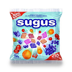 Sugus Plegado Nuevos Sabores 700g