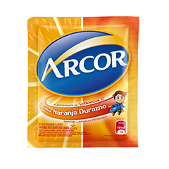 JUGO EN POLVO ARCOR NARANJA DURAZNO 25 GR