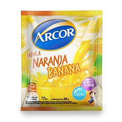 Jugo de Naranja Banana Arcor _unidad