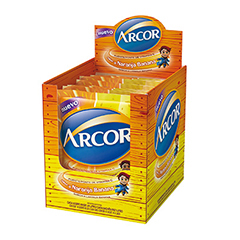 Jugo En Polvo De Naranja Banana Arcor 20 Gr