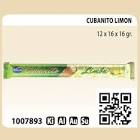Cubanitos Limon Arcor 16 Un 256 Gr