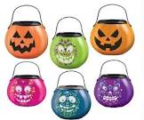 Calabaza Con Caramelos Masticables Y Luz Led Halloween Arcor 396 Gr