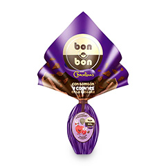 Huevo De Chocolate Bon O Bon Chocolinas 120 Gr