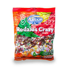 Arcor Rodajas Crazy 465g