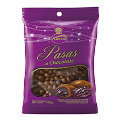Pasas De Uva Con Chocolate 100Grs_unidad