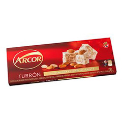 Turron De Almendras Alicante Arcor 90 Gr