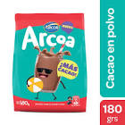 Alimento a base de azucar y cacao Arcoa bolsa x 180 gr.