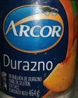 Mermelada de durazno Arcor frasco x 454 gr.