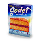 Bizcochuelo vainilla Godet x480gr 