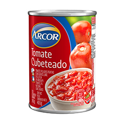 Tomate Perita Cubeteado Arcor x 400 Gr.
