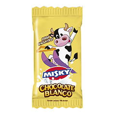 Chocolatin Misky Blanco x 40u