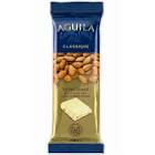 Chocolate Aguila Classique Blanco C/Almendras 75 Grs
