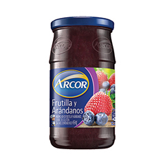 Mermelada Arcor Frutilla y Arandano x 454 Gr.