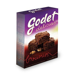 BIZCOCHUELO GODET BROWNIE 480G
