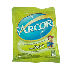 Jugo En Polvo Multifruta Arcor X25Gr