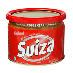 Cera Suiza En Pasta Roble Claro Lata X 400 Cc