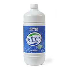CURADOR CLINSY PISOS INCOLORO BOT. 900ML