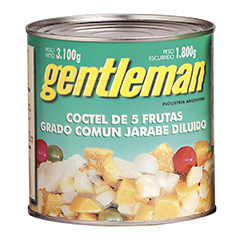 Coctel De Frutas Gentleman 3 Kg