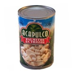 PALMITOS ACAPULCO/TROZ/400 GR.