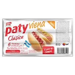SALCHICHA PATY VIENA x 6 UN