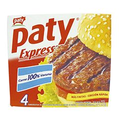 Hamburguesa Express Paty X4Un