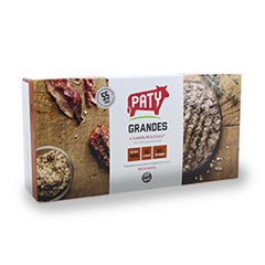 HAMB. PATY GRANDE X 4UN. X 480G