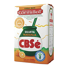 YERBA MATE CBSE SILUETA NARANJA 500G