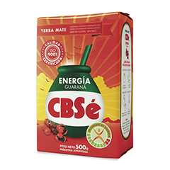 YERBA MATE CBSE ENERGIA GUARANA C.C. 500G