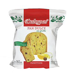 pan dulce con frutas