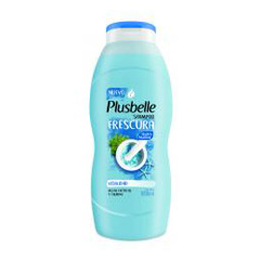 SHAMPOO PLUSBELLE EXTRACTOS MARINOS Y MENTA 1LT