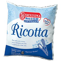 RICOTTA LA SERENISIMA DE.500 GR