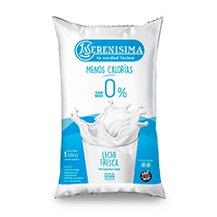 LECHE SERENISIMA MENOS CALORIAS 0%