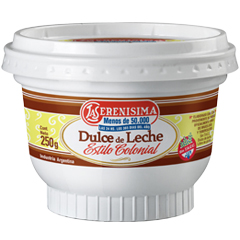 DULCE DE LECHE LA SERENISIMA ESTILO COLONIAL 200G