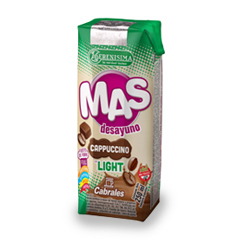 ALIM.SERENISIMA B/LECHE MAS CAPUCC. LIGHT 250CM