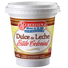 Dulce De Leche La Serenísima Colonial x 400 Gr.