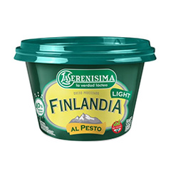 Queso Unt. Finlandia Al Pesto  200Grs.