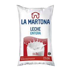Leche Entera En Sachet La Martoné X 1 Lt