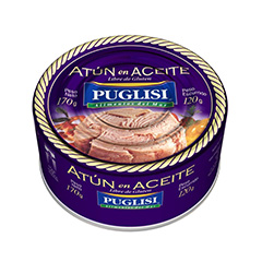 ATUN PUGLISI/ACEITE 170 GR.