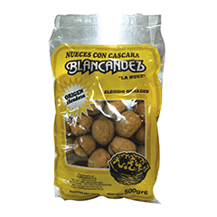 Nuez Con Cascara Blancanuez 500 Gr