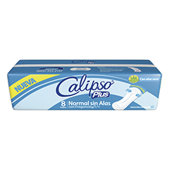 Calipso Plus Toallas S/Alas 8 U