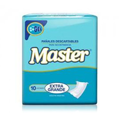 PAÑALES MASTER EXTRA GRANDE 8 UN