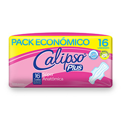 Toallitas Femeninas Manzanilla Calipso Plus 16 Un