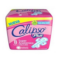 T.FEM.CALIPSO PLUS U/D COLA LESS 8 UN.