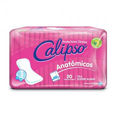 Protectores Diarios Sin Perfume Calipso 20 Un