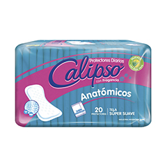 Protectores Diarios Calipso Amatómicos c/ Fragancia x 20 Unidades